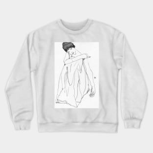 Dancer by Egon Schiele Crewneck Sweatshirt